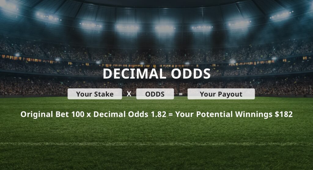 Decimal odds